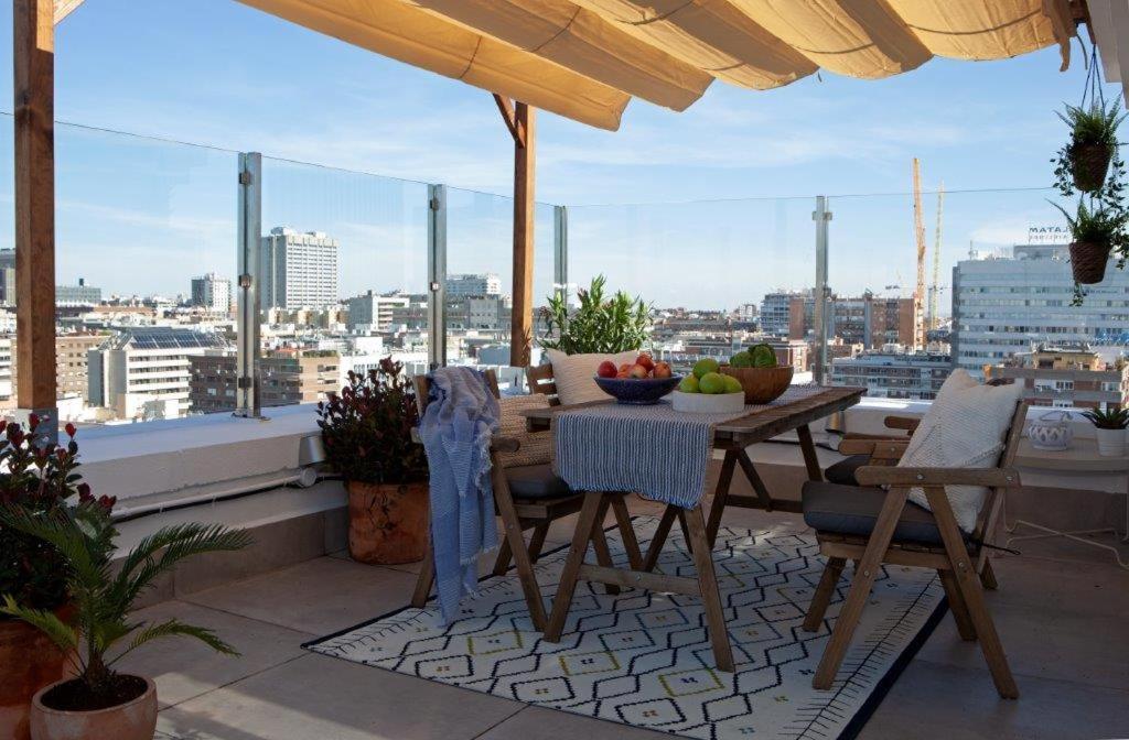 Wishome - Atico Con Espectacular Terraza En Bernabeu Madryt Zewnętrze zdjęcie